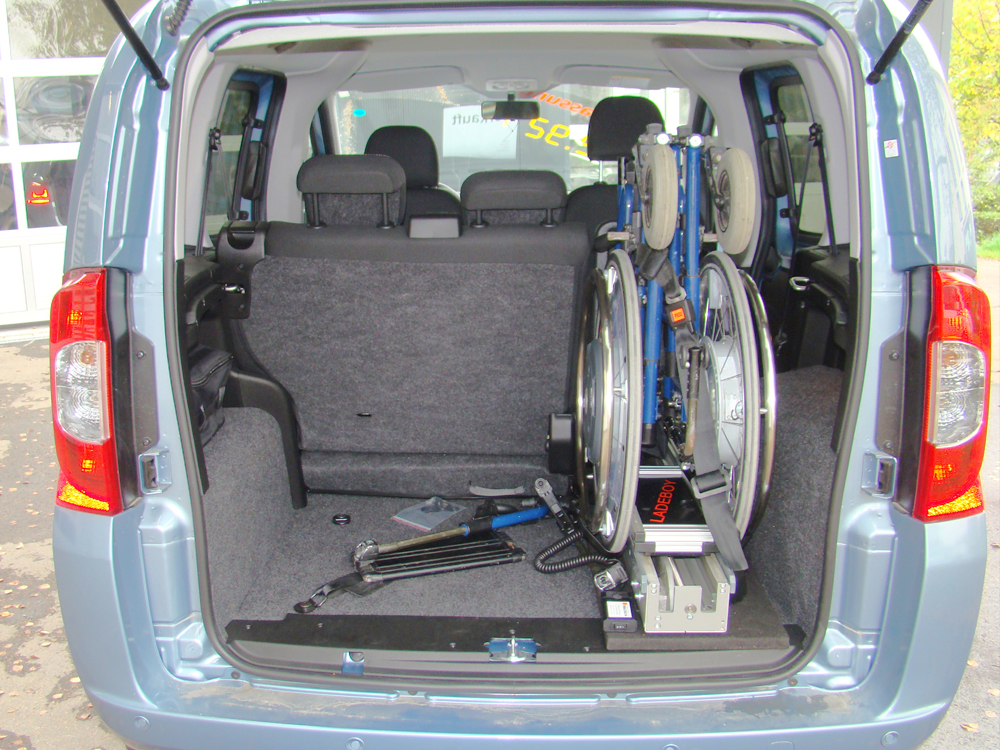 Quel est le meilleur dispositif d'aide pour ranger un fauteuil roulant dans  une voiture : grue de toit ou grue de coffre ?
